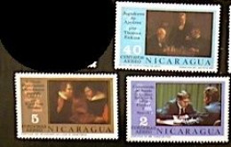 NICARAGUA Echec, Echecs, Chess, Ajedrez. Yvert PA857/59 Neuf  **  MNH - Scacchi