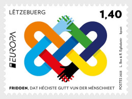 Luxembourg 2023 Europa Peace Stamp Mint - Neufs