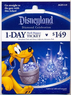 Disneyland California Pass,  No Value, Collectible # 218a - Disney-Pässe