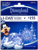 Disneyland California Pass,  No Value, Collectible # 217a - Pasaportes Disney