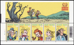 BL154**(3775/3779) - 70 Ans / Jaar - Spirou / Robbedoes - Philastrips