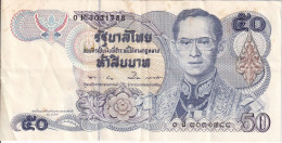 BILLETE DE TAILANDIA DE 50 BAHT DEL AÑO 1992  (BANKNOTE) - Thailand