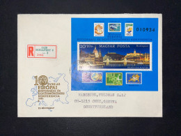 ENVELOPPE HONGRIE MAGYAR POSTA / BIZTONSAGI ES EGYUTTMUKODESI KONFERENCIA 1972 BUDAPEST - Storia Postale