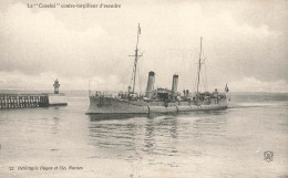 Bateau * Navire De Guerre LE CASSINI , Contre Torpilleur D'escadre * Militaria - Guerra