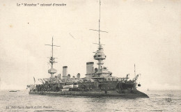 Bateau * Navire De Guerre LE MASSENA , Cuirassé D'escadre * Militaria - Warships