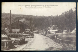 Cpa Du Station Hydro électrique De Guerlédan -- Les Ateliers , Bureaux Et Cantines LANR95 - Caurel