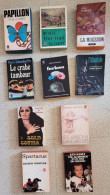 LOT De 10 ROMANS Célèbres (Livres De Poche) - Lots De Plusieurs Livres