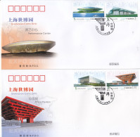 China 2010-3 Shanghai Expo Stadium Stamps +S/S  B.FDC - 2010 – Shanghai (China)