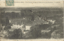 10528 CPA Chatillon Sur Seine - Usine Thirion - Fabrique De Talons En Bois Pour Chaussures - Chatillon Sur Seine