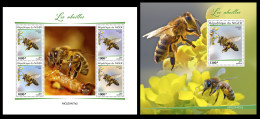 Niger  2022 Bees.  (457) OFFICIAL ISSUE - Abeilles