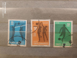 1974 Turkey	Sport (F7) - Used Stamps