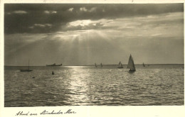 Duitsland > Nedersaksen Postkaart  "Abend Am Steinhudersee" Gebruikt 01-08-1932 Steinhude (11024) - Steinhude