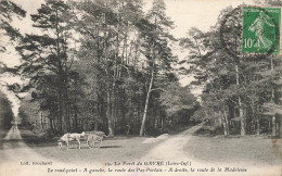 Le Gâvre * La Forêt * Le Rond Point * à Gauche La Route Des Pas Portais * à Droite La Route De La Madeleine * Attelage - Le Gavre