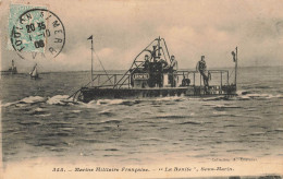 Bateau * Navire De Guerre * Le Sous Marin LA BONITE * Marine Militaire Française * Militaria - Sous-marins