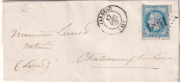 France Marcophilie - Département Du Loiret - N°29 Obl GC 1861 & T.15 Jargeau 1867 - 1849-1876: Classic Period