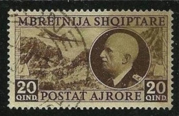 ● Regno OCCOPAZIONI ● ALBANIA 1939 ֍ P.A. N. 4 Usato ֍ Serie Completa ● Cat. 80 € ● Lotto N. 1128 ● - Albanien