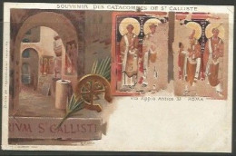 Carte P ( Rome / Souvenir Des Catacombes De St.Calliste ) - Expositions