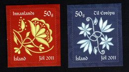 2011 Christmas Mi IS 1338 - 1339 Sn IS 1251 - 1252 Yt IS 1265 - 1266 Sg IS 1336 - 1337 Xx MNH - Unused Stamps