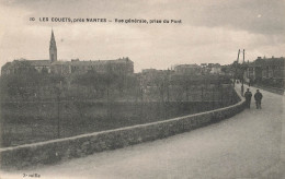 Bouguenais * Les Couets * Route , Vue Générale Prise Du Pont - Bouguenais