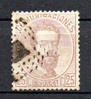 Col33 Espagne Spain 1872 N° 123 Oblitéré Cote : 10,00€ - Used Stamps