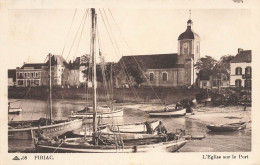 Piriac * L'église Sur Le Port * Bateaux - Piriac Sur Mer