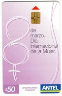 Uruguay TC485a -8 De Marzo Dia Internacional De La Mujer- 50.000 - Uruguay