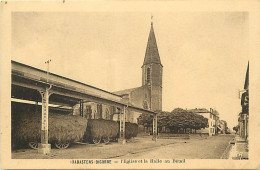 -dpts Div-ref-BJ287- Hautes Pyrénées - Rabastens Bigorre - Eglise Et Halle Au Betail - Halles - - Rabastens De Bigorre