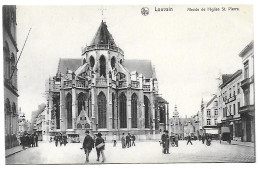 CPA Louvain, Abside De L'église St. Pierre - Leuven