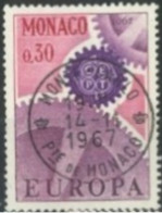 MONACO - 1967, EUROPA STAMP, # 729, USED. - Usados