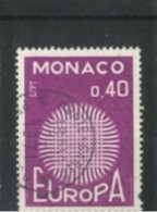 MONACO - 1970, EUROPA STAMP, # 819, USED. - Used Stamps