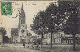 72 - Sarthe - Mayet - Place De L'Eglise  - ETAT - Mayet