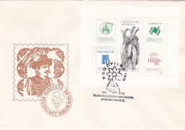 KECSKEMET SOCFILEX PHILATELIC EXHIBITION, SPECIAL COVER, 1988, HUNGARY - Storia Postale