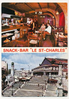 CPM - MARSEILLE (B Du R) - Snack-Bar "Le St-Charles" - Canebière, Centro Città