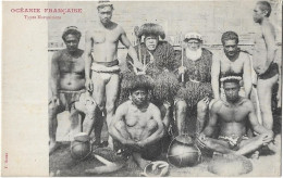 Oceanie  Francaise  -  Polynesie Francaise  - Types  Marquisiens - Polynésie Française