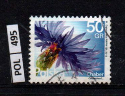 POLONIA  	    2016	Fiori 50 Usato - Used Stamps