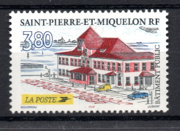 SPM / N° 655 NEUF** BATIMENT PUBLIC - Unused Stamps
