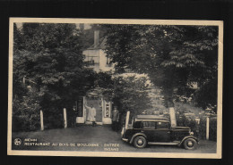 Menin Restaurant Au Bois De Boulogne Entrée Ingang édit. Nels  Automobile - Menen