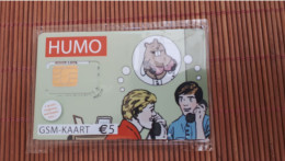 GSM Card Humo Belgium New With Bliste Rare - Cartes GSM, Recharges & Prépayées