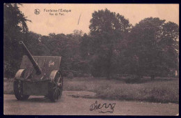 +++ CPA - FONTAINE L'EVEQUE - Vue Du Parc  // - Fontaine-l'Eveque