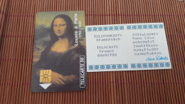 Mona Lisa Phonecard New Only 13.000 EX Made Rare - 50 Einheiten
