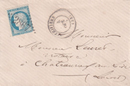France Marcophilie - Département Du Loiret - N°60 Obl PC 2445 & T.17 Pithiviers - 1849-1876: Klassieke Periode