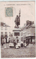 59. LANDRECIES . STATUE DE DUPLEIX . ANIMATION . CAFE DE LA PLACE . ESTAMINET MASSON - Landrecies