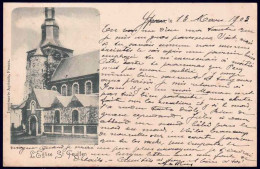 +++ CPA - FOSSES - Eglise St Feuillen - 1903   // - Fosses-la-Ville