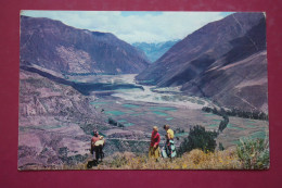 Delcampe - Peru - Valley Of Pisac  - PANAGRA Avia Company - Peru