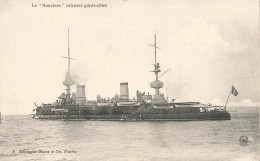 Bateau * Navire De Guerre * Le Cuirassé Garde Côtes BOUVINES * Militaria - Warships