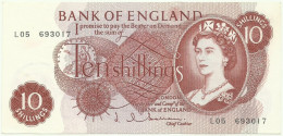 Great Britain - 10 Shillings - ND ( 1962 - 1966 ) - Pick 373.b - Unc. - Serie L05 - England, United Kingdom - 10 Schillings