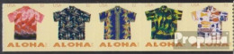 USA 4783BC-4787BC Fünferstreifen (kompl.Ausg.) Postfrisch 2012 Hawaii Hemden - Unused Stamps
