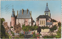 Loiret :  GIEN  : Le  Château  Et  église - Gien