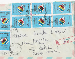 POPULATION ,SPECIAL COVER 1992 ,ROMANIA - Cartas & Documentos