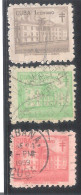 Cuba 1958 - 3 Sellos Usados Y Circulados - Consejo Nacional De Tuberculosis - Wohlfahrtsmarken